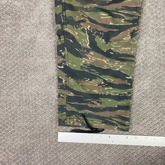US Army Tiger Stripe Pants Men's Medium Camo Military Rothco BDU Cargo - Picture 14 of 16